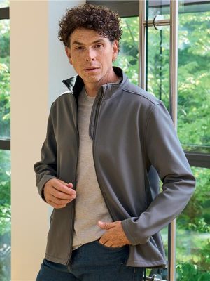 Russell Athletic Essential 290 Softshell FZ Adult - Image 1