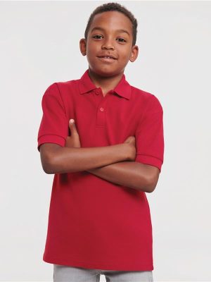 Russell Athletic Classic Ringspun 215 Regular Fit Polo Kids - Image 35