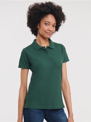 Russell Athletic Classic Ringspun 215 Regular Fit Polo Ladies - Image 11