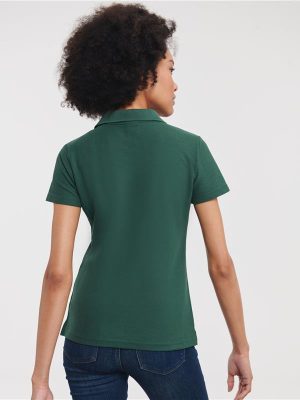 Russell Athletic Classic Ringspun 215 Regular Fit Polo Ladies - Image 12