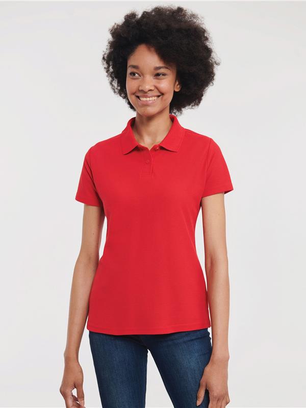 Russell Athletic Classic Ringspun 215 Regular Fit Polo Ladies