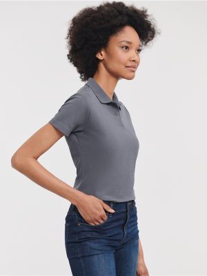 Russell Athletic Classic Ringspun 215 Regular Fit Polo Ladies - Image 37