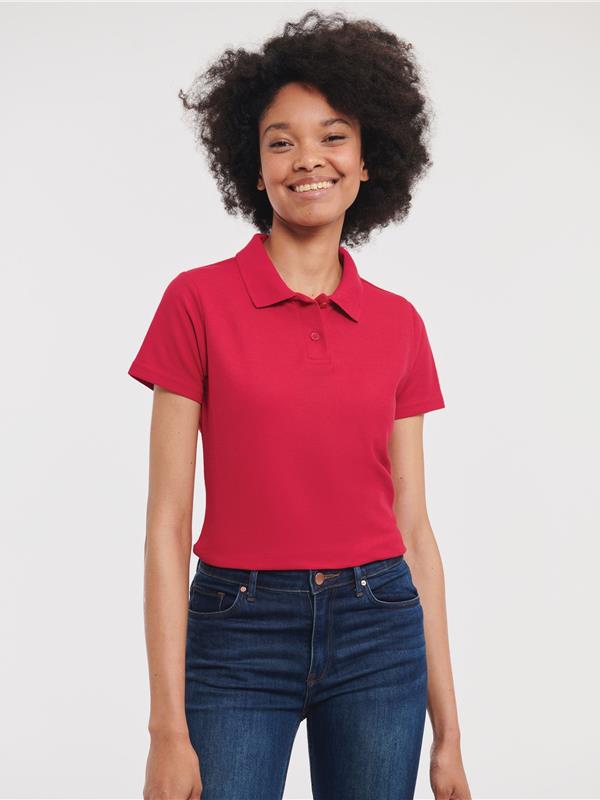 Russell Athletic Classic Ringspun 215 Regular Fit Polo Ladies