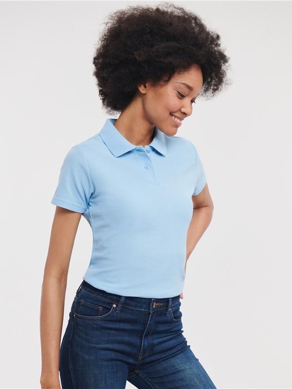 Russell Athletic Classic Ringspun 215 Regular Fit Polo Ladies