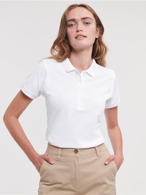 Russell Athletic Stretch Combed 210 Fitted Polo Ladies - Image 47