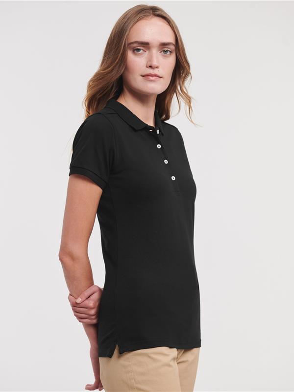 Russell Athletic Stretch Combed 210 Fitted Polo Ladies