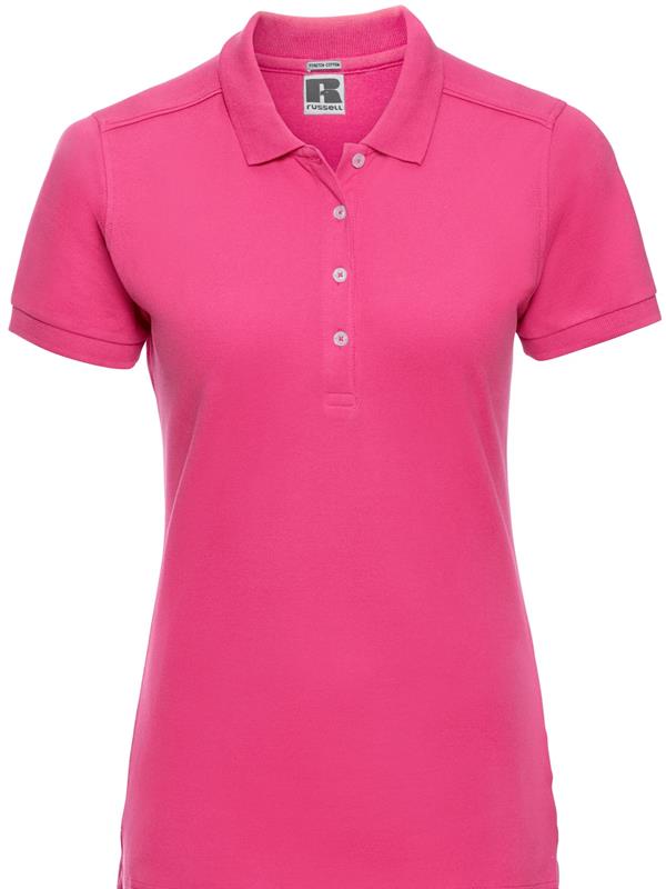 Russell Athletic Stretch Combed 210 Fitted Polo Ladies