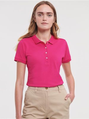 Russell Athletic Stretch Combed 210 Fitted Polo Ladies - Image 35