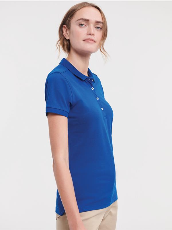 Russell Athletic Stretch Combed 210 Fitted Polo Ladies
