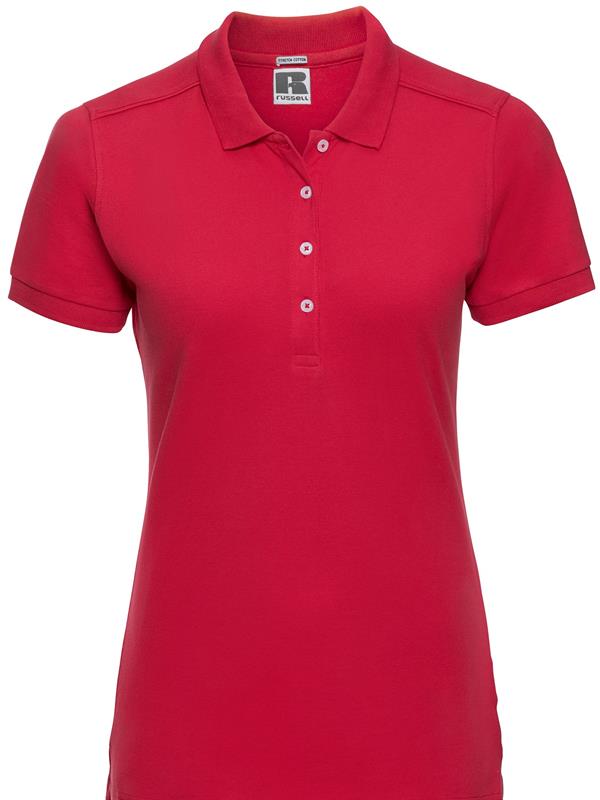 Russell Athletic Stretch Combed 210 Fitted Polo Ladies