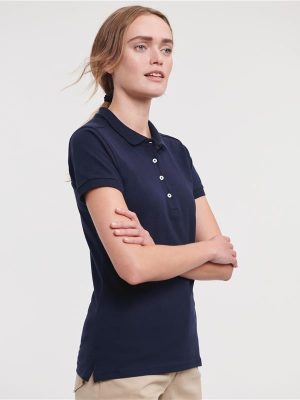 Russell Athletic Stretch Combed 210 Fitted Polo Ladies - Image 31