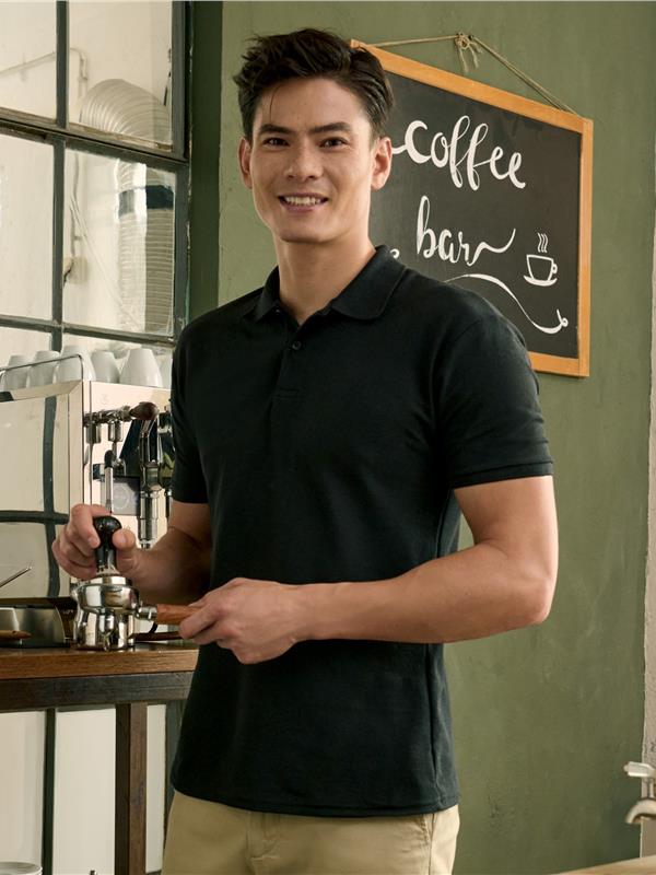 Russell Athletic Authentic Eco Ringspun 180 Regular Fit Polo Adult