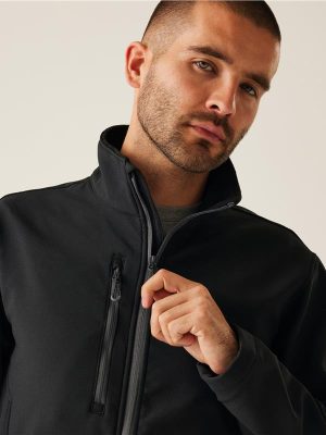 Regatta Honestly Made Recycled 270 2 Layer Printable Softshell FZ Adult - Image 7