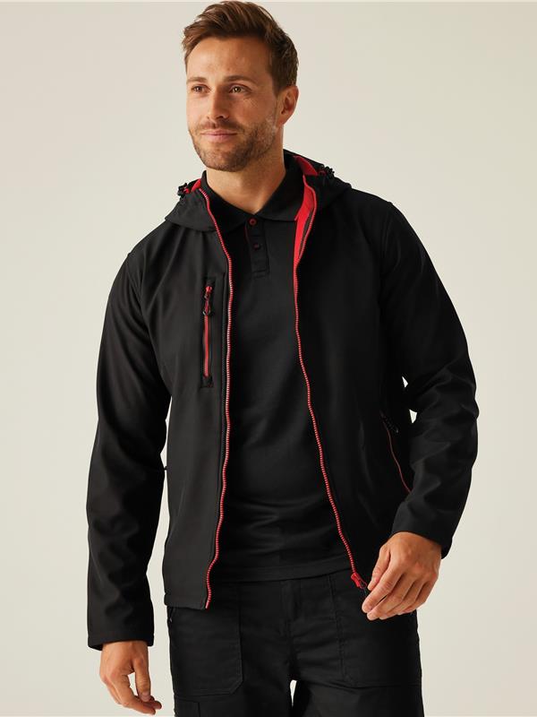 Regatta Professional Navigate 270 2 Layer Hooded Softshell FZ Adult