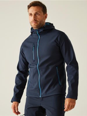 Regatta Professional Navigate 270 2 Layer Hooded Softshell FZ Adult - Image 24