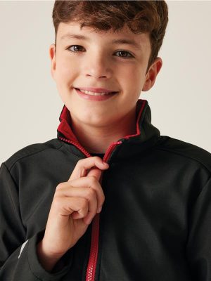 Regatta Professional Ablaze 270 2 Layer Printable Softshell FZ Kids - Image 12