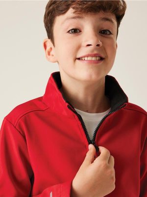 Regatta Professional Ablaze 270 2 Layer Printable Softshell FZ Kids - Image 17