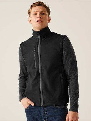 Regatta Honestly Made Recycled 270 2 Layer Printable Softshell Bodywarmer Adult - Image 4