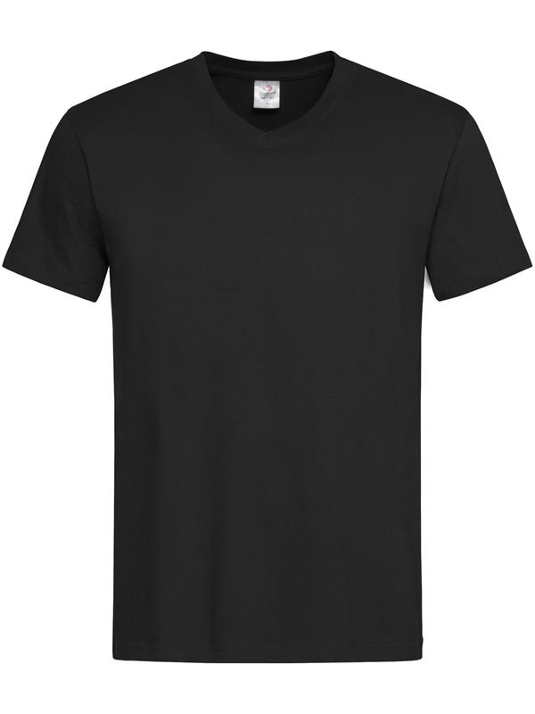 Stedman Classic Ringspun 155 Regular Fit V Neck Tee Adult