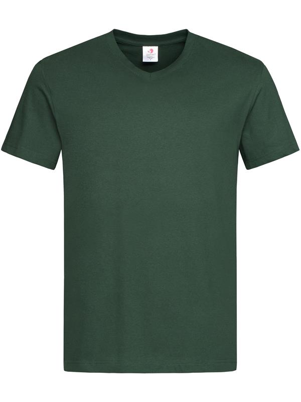 Stedman Classic Ringspun 155 Regular Fit V Neck Tee Adult