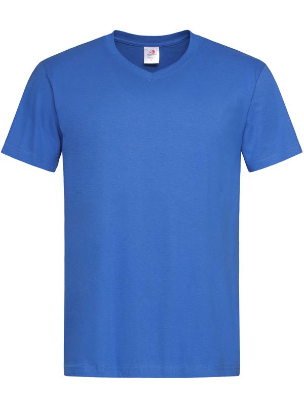 Stedman Classic Ringspun 155 Regular Fit V Neck Tee Adult