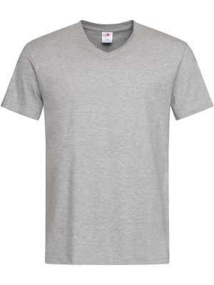 Stedman Classic Ringspun 155 Regular Fit V Neck Tee Adult - Image 7