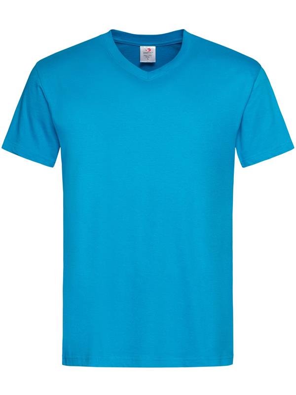 Stedman Classic Ringspun 155 Regular Fit V Neck Tee Adult