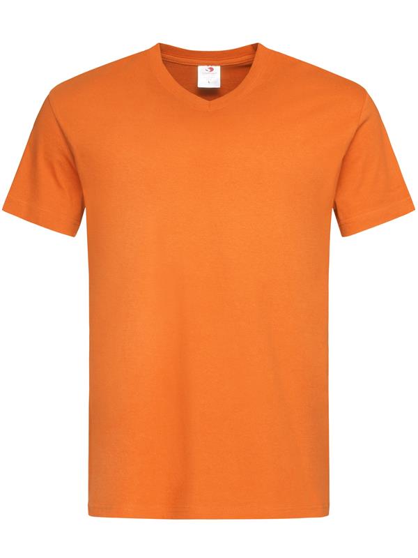 Stedman Classic Ringspun 155 Regular Fit V Neck Tee Adult