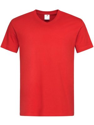 Stedman Classic Ringspun 155 Regular Fit V Neck Tee Adult - Image 13