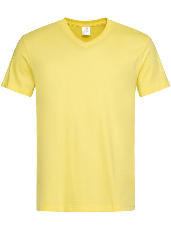Stedman Classic Ringspun 155 Regular Fit V Neck Tee Adult