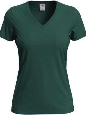 Stedman Classic Ringspun 155 Regular Fit V Neck Tee Ladies - Image 5