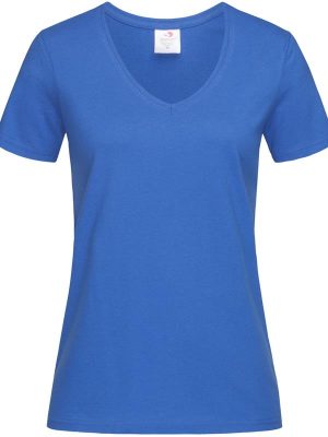 Stedman Classic Ringspun 155 Regular Fit V Neck Tee Ladies - Image 6
