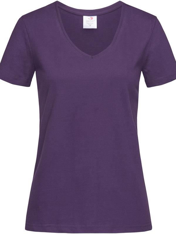 Stedman Classic Ringspun 155 Regular Fit V Neck Tee Ladies