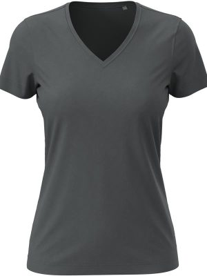 Stedman Classic Ringspun 155 Regular Fit V Neck Tee Ladies - Image 15