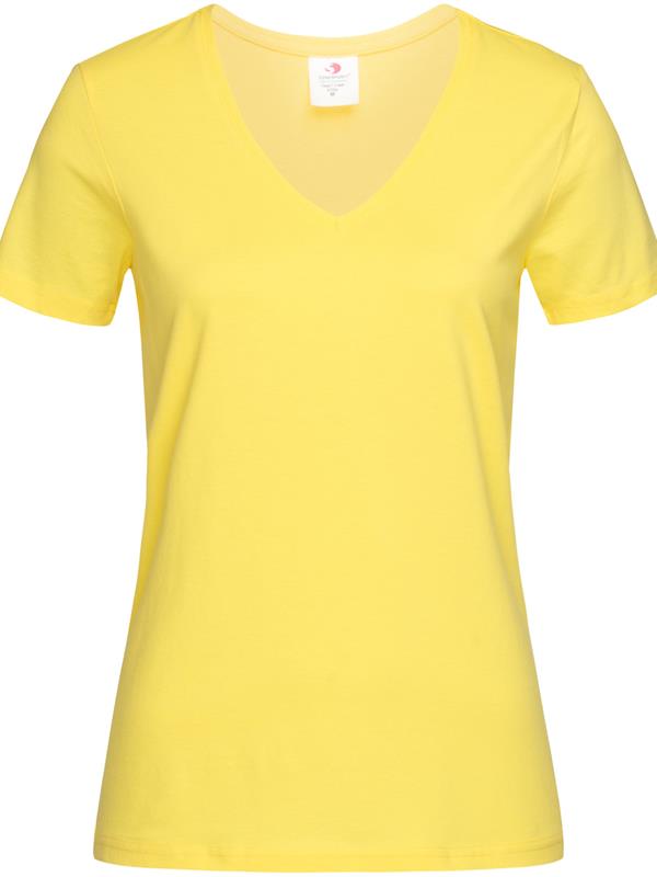 Stedman Classic Ringspun 155 Regular Fit V Neck Tee Ladies