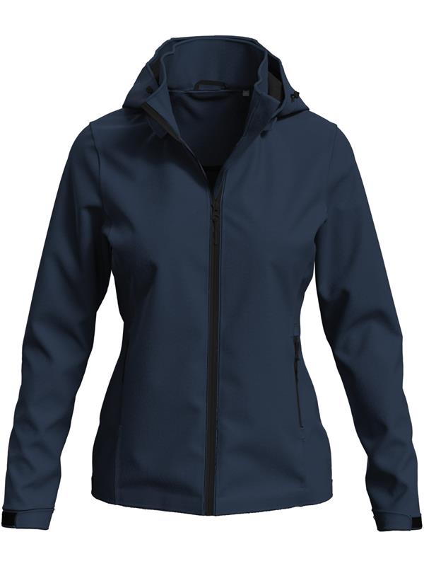 Stedman Lux 250 Hooded Softshell FZ Ladies