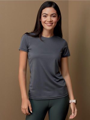 Stedman Sports Polyester 140 Fitted Tee Ladies - Image 1