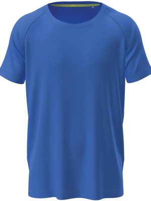 Stedman Mesh Raglan Polyester 140 Regular Fit Tee Adult - Image 4