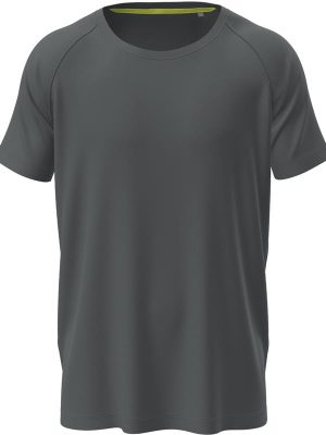 Stedman Mesh Raglan Polyester 140 Regular Fit Tee Adult - Image 11