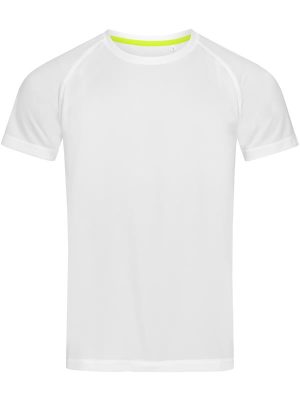 Stedman Mesh Raglan Polyester 140 Regular Fit Tee Adult - Image 12