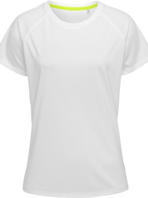 Stedman Mesh Raglan Polyester 140 Regular Fit Tee Ladies - Image 10