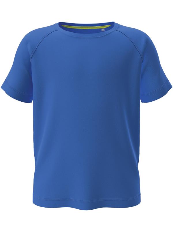 Stedman Mesh Raglan Polyester 140 Regular Fit Tee Kids