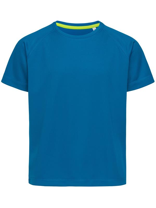 Stedman Mesh Raglan Polyester 140 Regular Fit Tee Kids