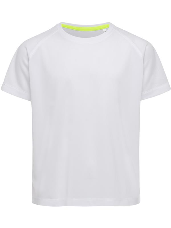 Stedman Mesh Raglan Polyester 140 Regular Fit Tee Kids